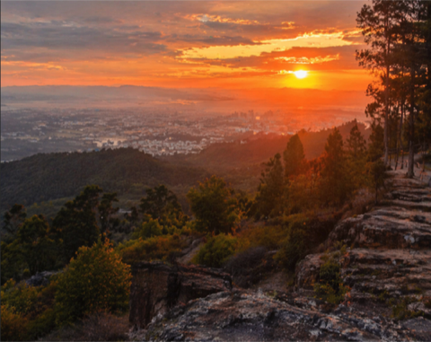 Entoto sunset