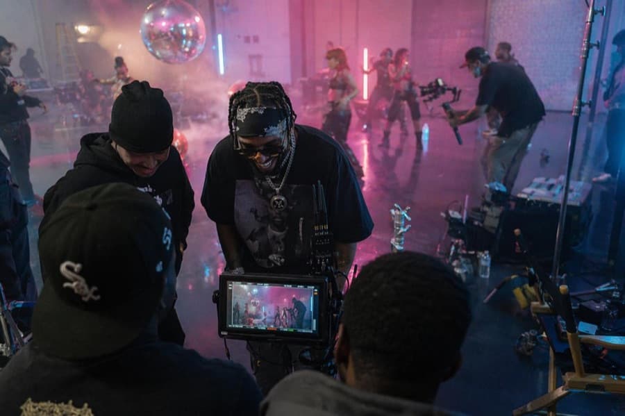 Behind the scenes